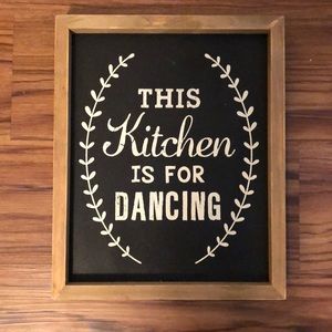 Kitchen sign